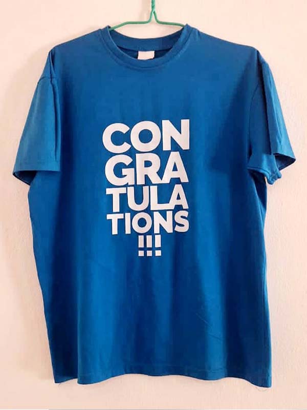 Congratulations tshirt